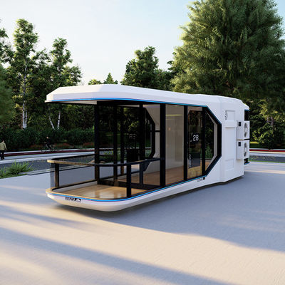 Boerderijstijl Prefab Luxe Hotel Opvouwbaar Moderne Capsule Camping House Hotel