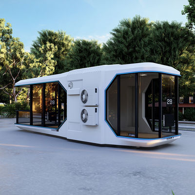 Boerderijstijl Prefab Luxe Hotel Opvouwbaar Moderne Capsule Camping House Hotel