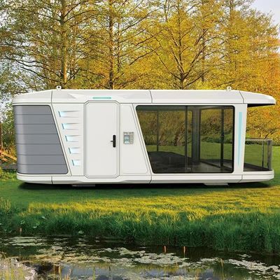 Boerderijstijl Prefab Luxe Hotel Opvouwbaar Moderne Capsule Camping House Hotel