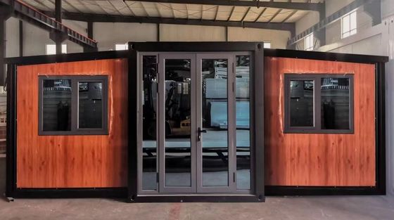 Milieubescherming Moderne draagbare woning met licht staal frame