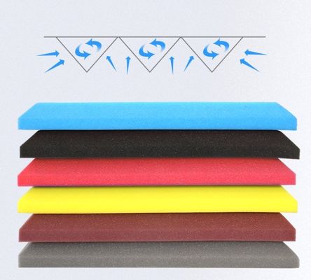 Gepersonaliseerd kleuren akoestisch wandpaneel voor studio kamer schuim geluidsabsorptie cinema