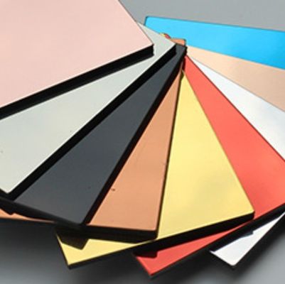Branddichte Alucobond-kleurwandbekleding voor gevels van gebouwen