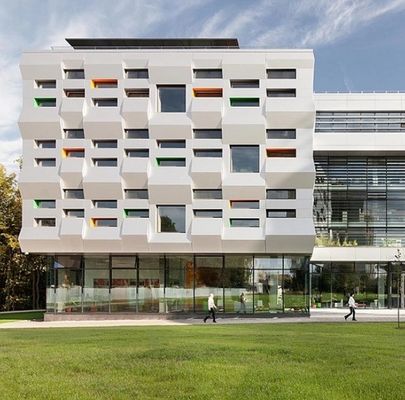 Branddichte Alucobond-kleurwandbekleding voor gevels van gebouwen