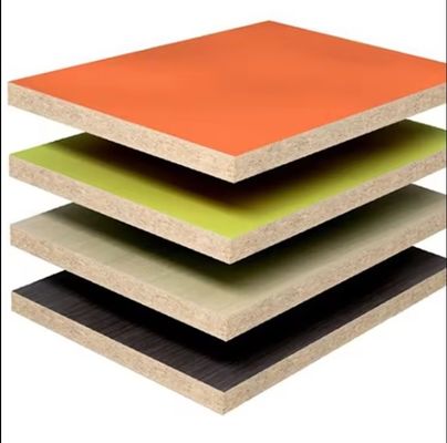 1220x2440 mm Wit gelamineerd niet-metaal melamien MDF triplexplaat voor appartementenmeubilair