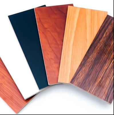 1220x2440 mm Wit gelamineerd niet-metaal melamien MDF triplexplaat voor appartementenmeubilair