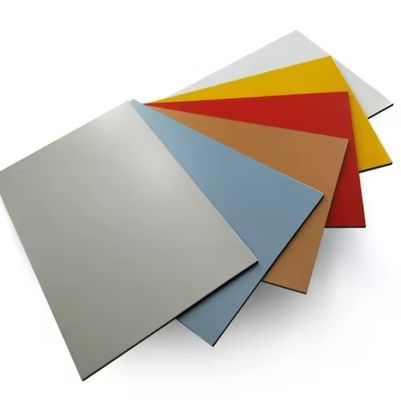 Brandbestendig aluminiumcompositpaneel van 3 mm, 4 mm, 5 mm, buitenste gebruikte PE/PVDF ACP-plaat