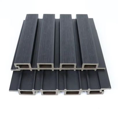 Plastic hout composiet gevel panelen aangepaste lengte 159mm x 23mm x aanpasbare lengte